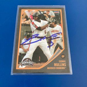 Choice, Cedric Mullins Baseball Card, Autographed, #30